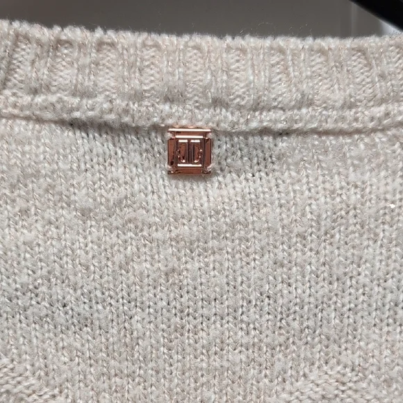 Ivanka Trump Cream Ruffle Sweater - Picture 7 of 11